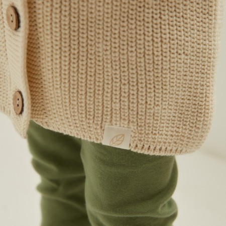 Knitted cardigan with a hood SL Home, r.92-98 cm, milk-4