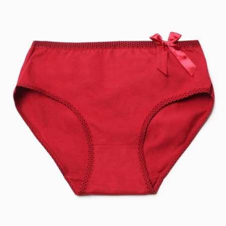 Women's cowards, red color, size 52-54