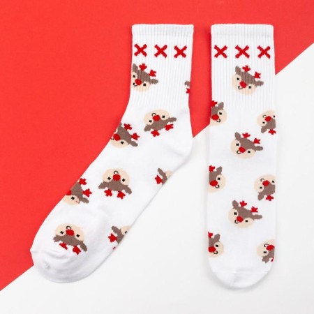New Year's socks KAFTAN "deer" p. 36-40 (23-25 ​​cm)-1