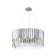 Crystal chandelier with Ambrella Light, Traditional, Tr5285, E14, Color Chrome