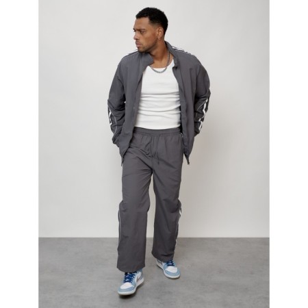 Sports suit men's, size 50, gray color-14