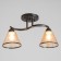 Chandelier "Edott" 2he27 40W Black 43x15x25 cm Bayerlux