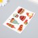 Tattoo on the body color "Sweets. Desserts" 11.5x8 cm, mix