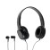 Hoco W24 headphone set, wired, full -size + vacuum, wired, blue