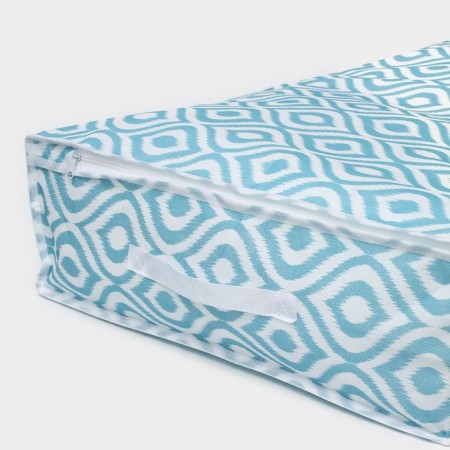 COFR for storing things “Laguna” with PVC, 45 × 30 × 20 cm, turquoise color-7