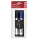 Set for Magnetic-Marker board Brauberg, 2 markers 5.0 mm black and blue, magnetic eraser