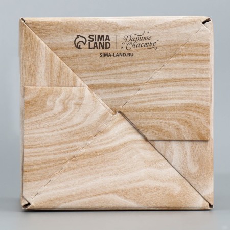 Folding box "Wood", 10 x 18 cm-5