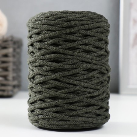 Knitting cord without core 70% cotton, 30% polyester width 3mm 100m/160 ± 10g (131)
