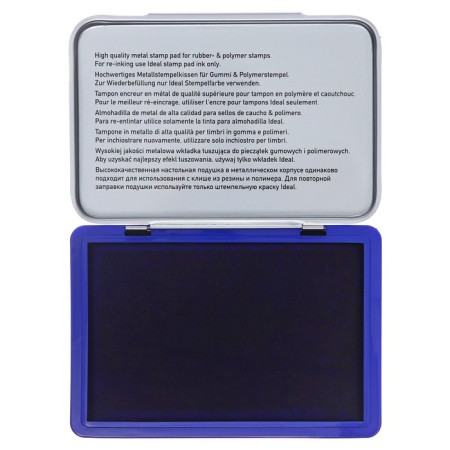 Trodat Ideal, 70 x 110 mm, blue table-3