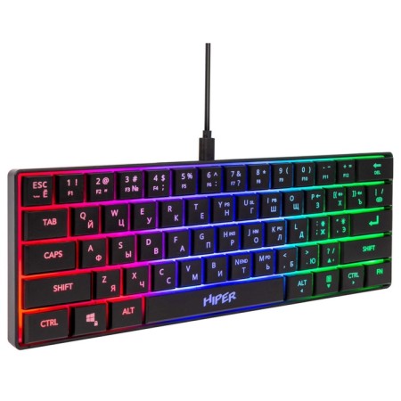 Hiper KGM5X Berserk game keyboard, black-9