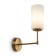 Bra Freya Fr5184WL-01BS AGNES, 218x90x320 mm, E14, 1x60W, brass color