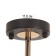 ARISA chandelier 5he27 40W black and gold 60x60x40 cm