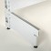 Corner for the shelf of chipboard (galvanizing), 40.5 × 2.5 × 2.5 cm