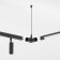 Corner suspension set Elektrostandard, Module System, 112x30x2050 mm, black color