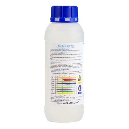 Fertilizer for hydroponics "Grobro" PH UP, 500ml-1