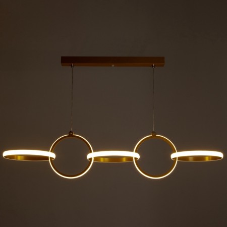 Judy chandelier LED 35W 3000-6000k gold 102xx120 cm-3