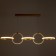 Judy chandelier LED 35W 3000-6000k gold 102xx120 cm