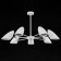 AIDA 7x40W E14 chandelier 71x71x45cm