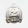 Prize medal 054 diam 4.5 cm. 2 place. Color ser. Without a tape