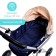 Stroller for dolls, metal frame, universal