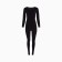 Female thermal underwear (longshit, leggings), black color, size 42-44 (s)