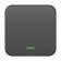 SE BLANCA switch, 10 A, 1 key, IP20, overhead, backlight, anthracite, Blnva101116
