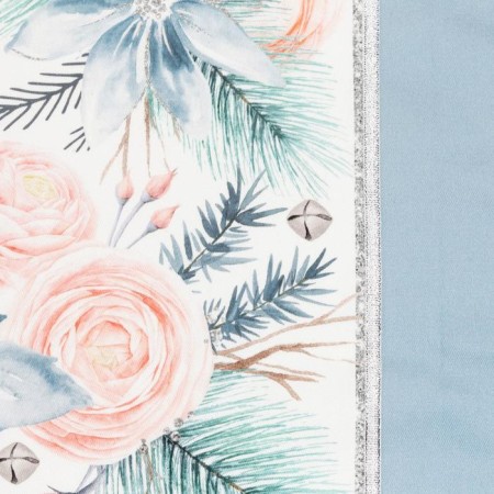 Ethel towel Christmas Flowers 40x73 cm, 100% HL, sarzha 190 gr/m2-3