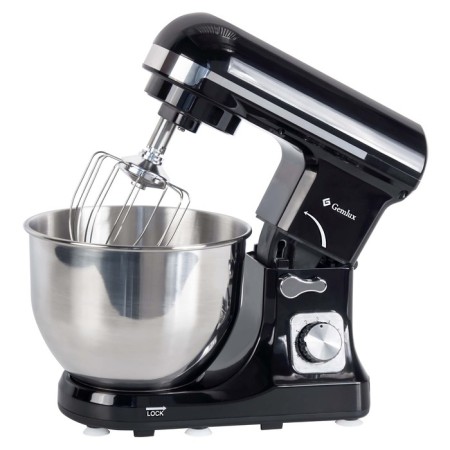 Mixer Gemlux GL-SM5.2B, Planetary, 1000 W, 5 L, 6 speeds, 3 stirrers, black-2