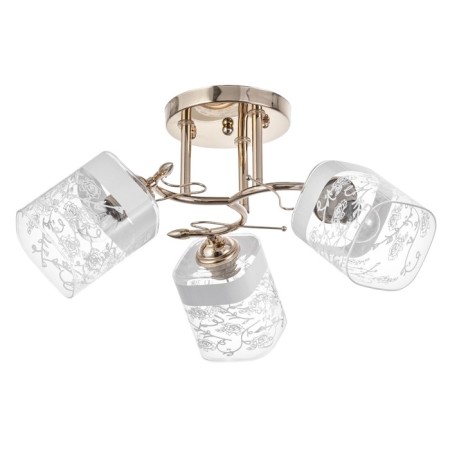 Octava chandelier 3x60W E27 gold