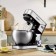 Mixer KitFort KT-3413, Planetary, 2000 W, 10/2/1.5 L, 6 speeds, silver
