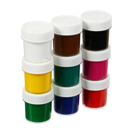Acrylic paint, set of 9 colors x 20 ml, gamut "Hobbies", frost -resistant, glossy, 3012197-1