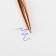 Gift set Pink gold and leatherette case “since March 8”