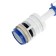 Reinforcement for flush tanks "RBM" AS-5.1M, with a side bottom valve, chrome