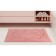 Set of bathroom rugs, size 60x100 cm, 50x70 cm, color ash rose