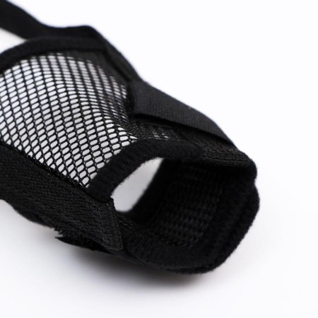 Muzzle mesh with double fixation, size S, black-2