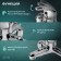 Bath mixer Zein Z0153, 35 mm cartridge, with shower set, chrome