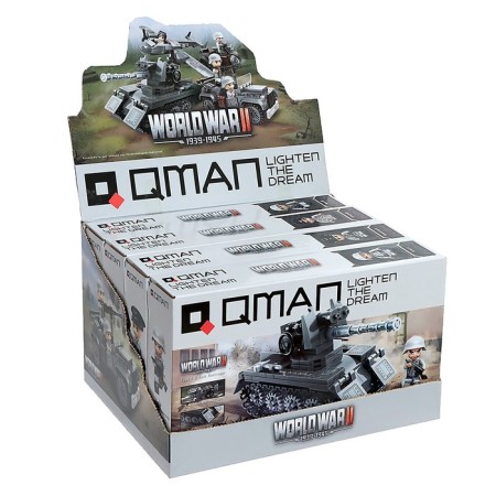 Designer Second World War “Military Technique”, 4 types, mix-12