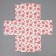 Folding box "Magic New Year", bunnies, 15 x 15 x 8 cm, new year