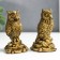 NECK Polystone for bronze "Filin on coins" set of 2 pcs 6x3.5x4 cm