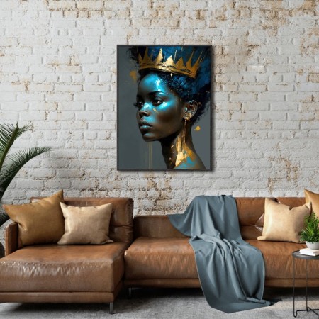 Reproduction of the picture "Ethno Art II", 58x78 cm, frame 20-010d-3