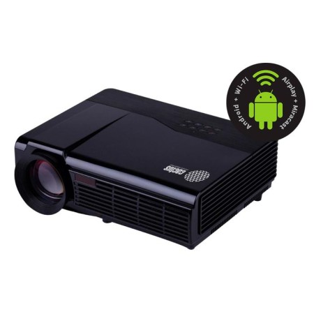 Projector CACTUS CS-PRO.09B.WXGA-A, 3000LM, 1280x720.2000: 1, lamp resource: 5000h, USB, HDMI, black 70781