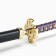 Souvenir weapons Mini "Katana Zenitsa", 24 cm, black with lilac