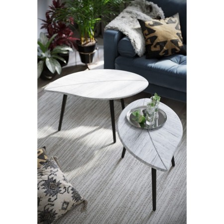 Berley coffee table, 900 × 500 × 460 mm, color of oak Gray-2