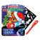 Neon cards "New Year", in the set of 5 pcs., Mix