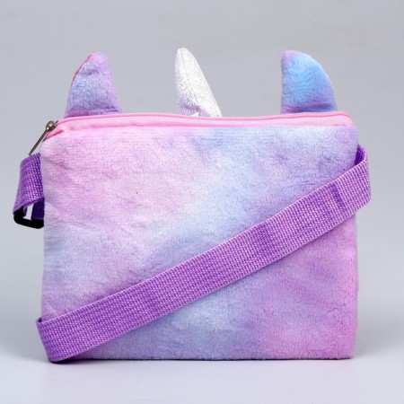 Children's Bag "Plush Unicorn", 17x13x3 cm-3