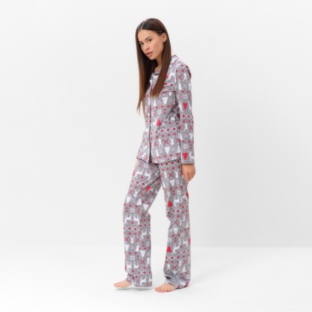 New Year. Pajama female kaftan "Scandinavia" size 44-46-4