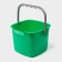 A cleaning bucket, 7.5 l, 25.2 × 25.5 × 19 cm, green
