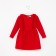 Платье для девочки с рюшей KAFTAN "Basic line", размер 32 (110-116), цвет красный