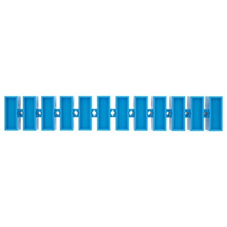 Klement screw block KV-25 10-25, current 60 A, polypropylene blue rexant (10 pcs.-4
