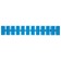 Klement screw block KV-25 10-25, current 60 A, polypropylene blue rexant (10 pcs.